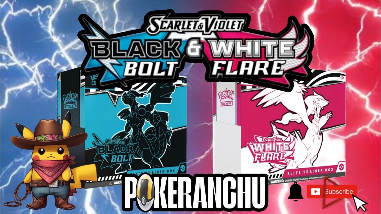 Cuál es mejor? Black Bolt & White Flare Elite Trainer Box 