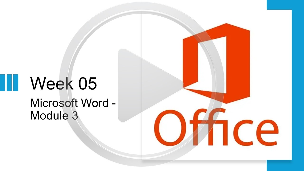 Week 05 Video Greeting
