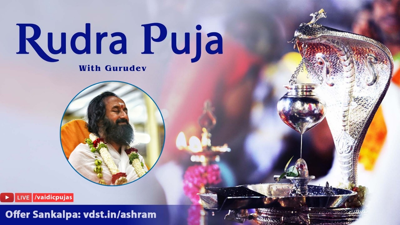 Monday Rudra puja with Gurudev | 23 Feb 2026 | Live From VDS Bangalore Ashram
