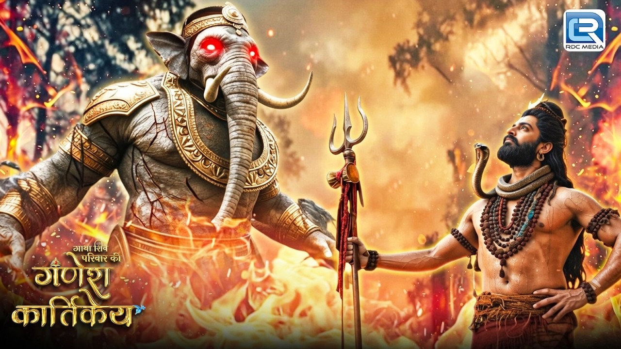 गजासुर का प्रलय रोकने आये महादेव और बचाया अपने शिव भक्तो को | Ganesh Kartikeya | Latest EP 02