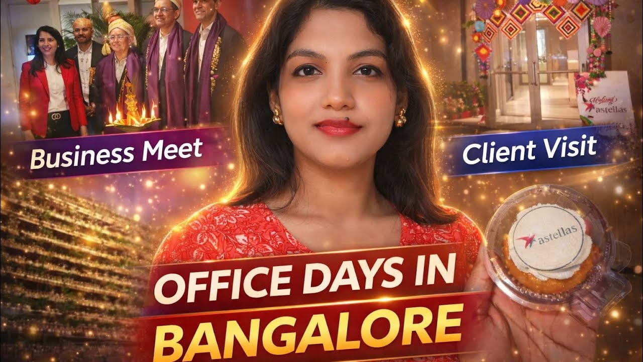 Corporate Life in Bangalore 🇮🇳 | Client Visit, Office Moments & Real Work Day Vlog #CorporateLife 
