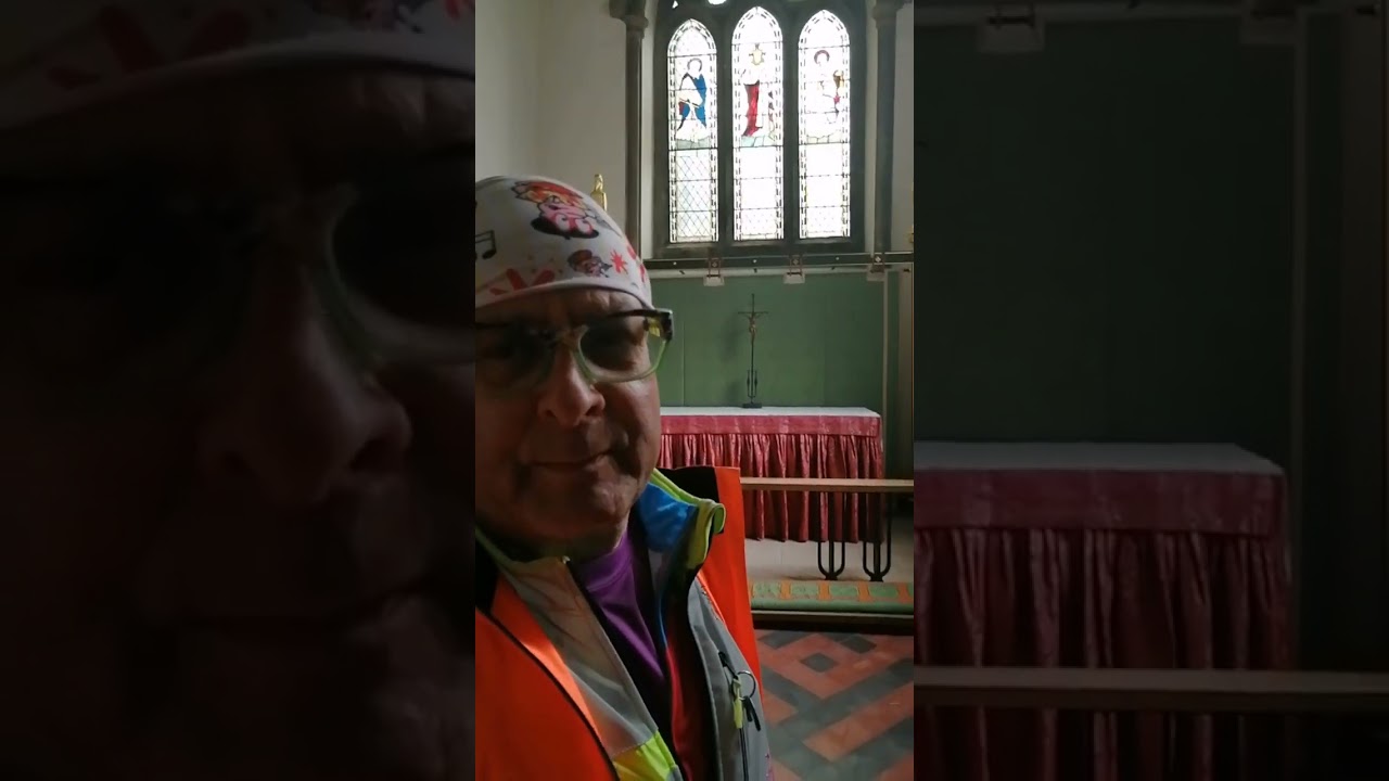 Llandaff Cathedral  and the relic of Saint Teilo's skull!