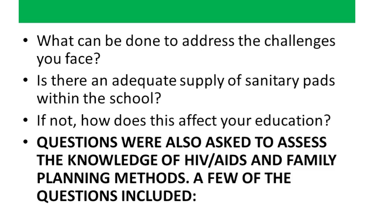 Assessment of Barriers to Girl Secondary Education in Kakuma Refugee Camp