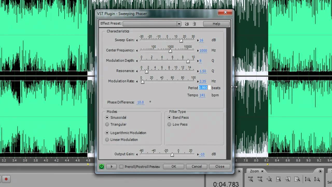 Radio Imaging Production - Sweeping Phaser Effect for Music