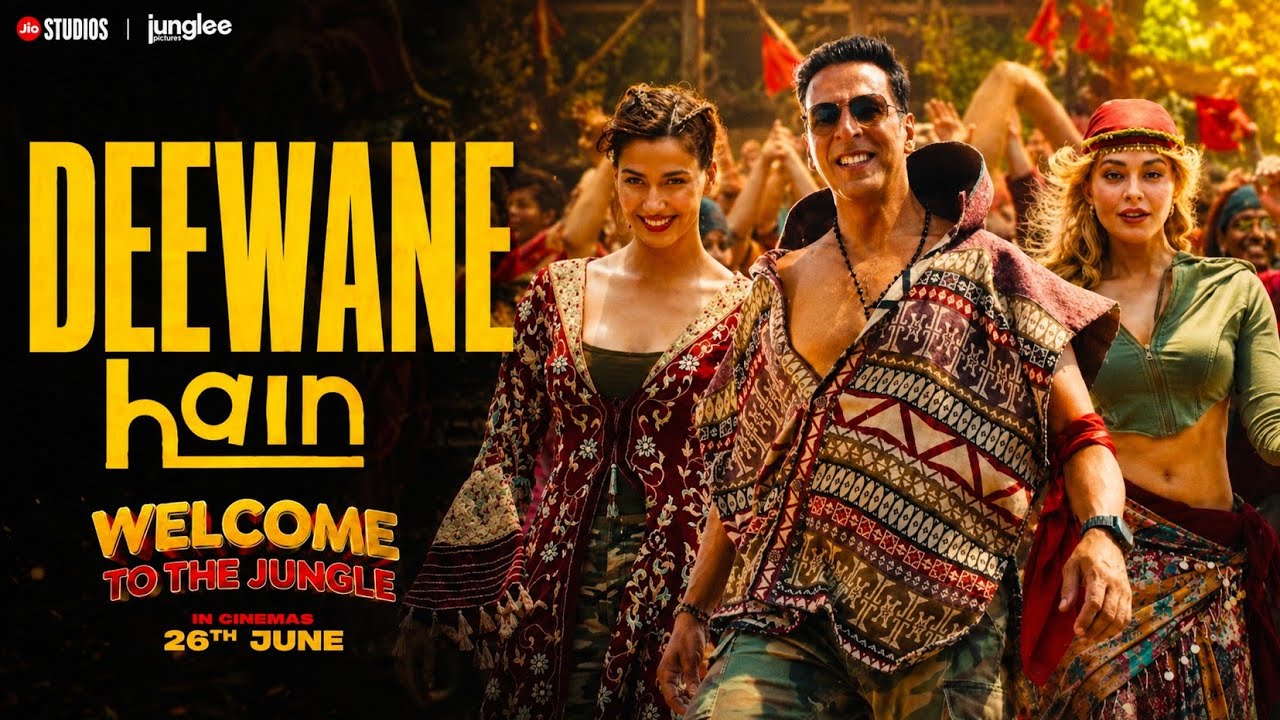 Deewane Hain Song | Welcome To The Jungle | Akshay Kumar, Disha Patani, Raveena Jacqueline Fernandez