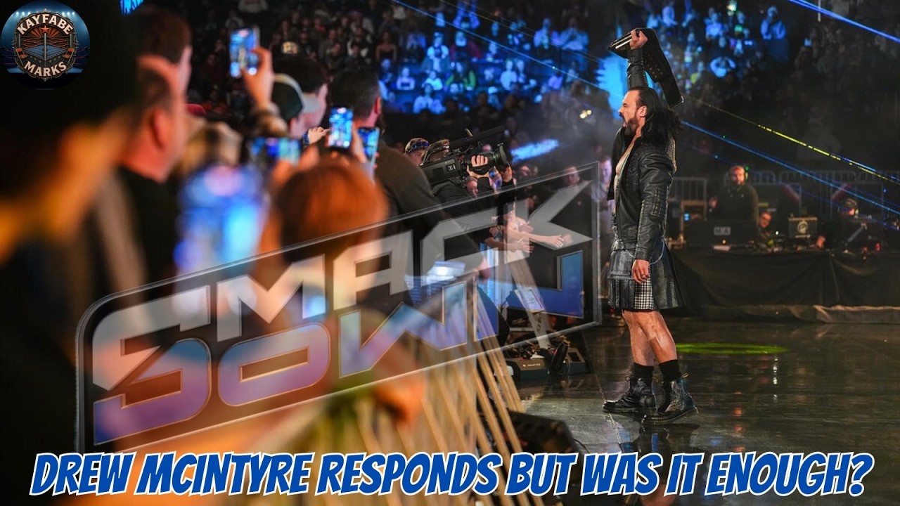 🔵 Drew McIntyre Responds To Reigns & Punk