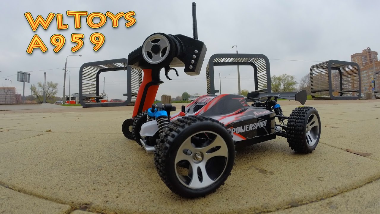 Машинка на Радиоуправлении Wltoys A959 4WD 1/18 Buggy