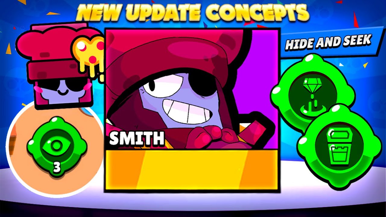 New Brawlers, 2nd Gadgets Ideas & More - Best Community Update Concepts In Brawl Stars!