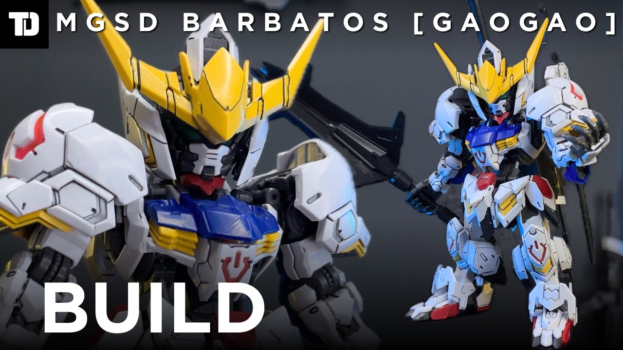 MGSD Barbatos Gundam | Bootleg | SPEED BUILD| ASMR BUILD | Model kit by GaoGao