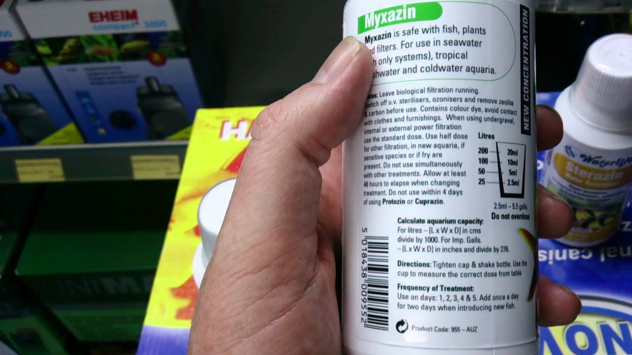 All about using Waterlife fish medications