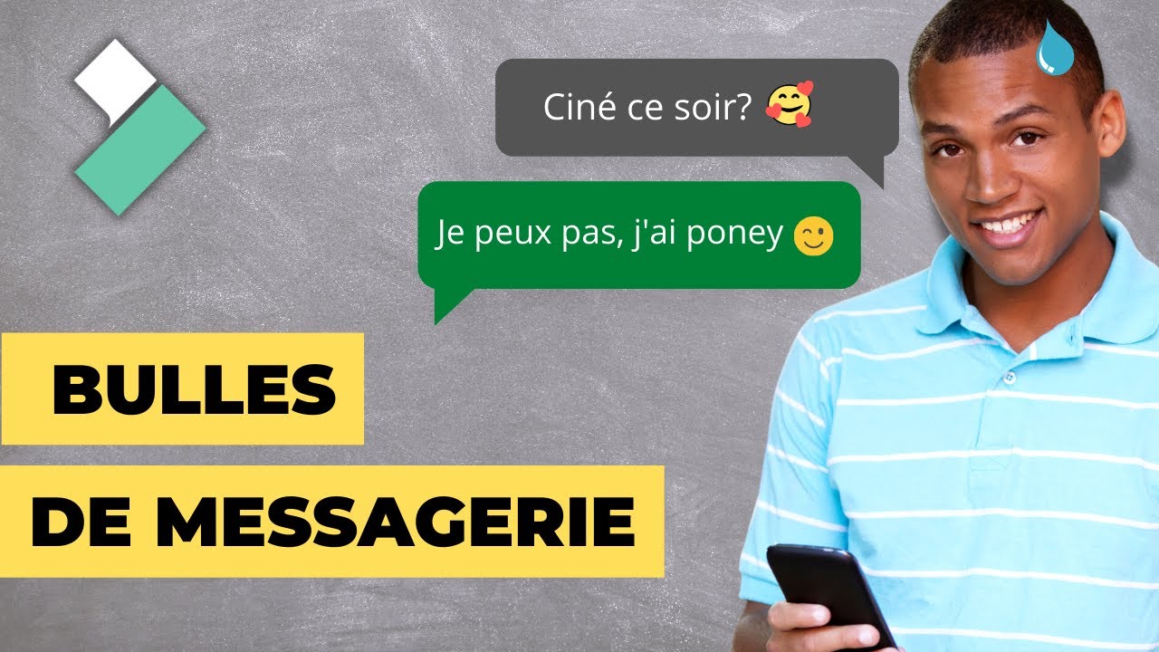 Filmora : Comment créer des bulles de chat (Whatsapp, messenger)