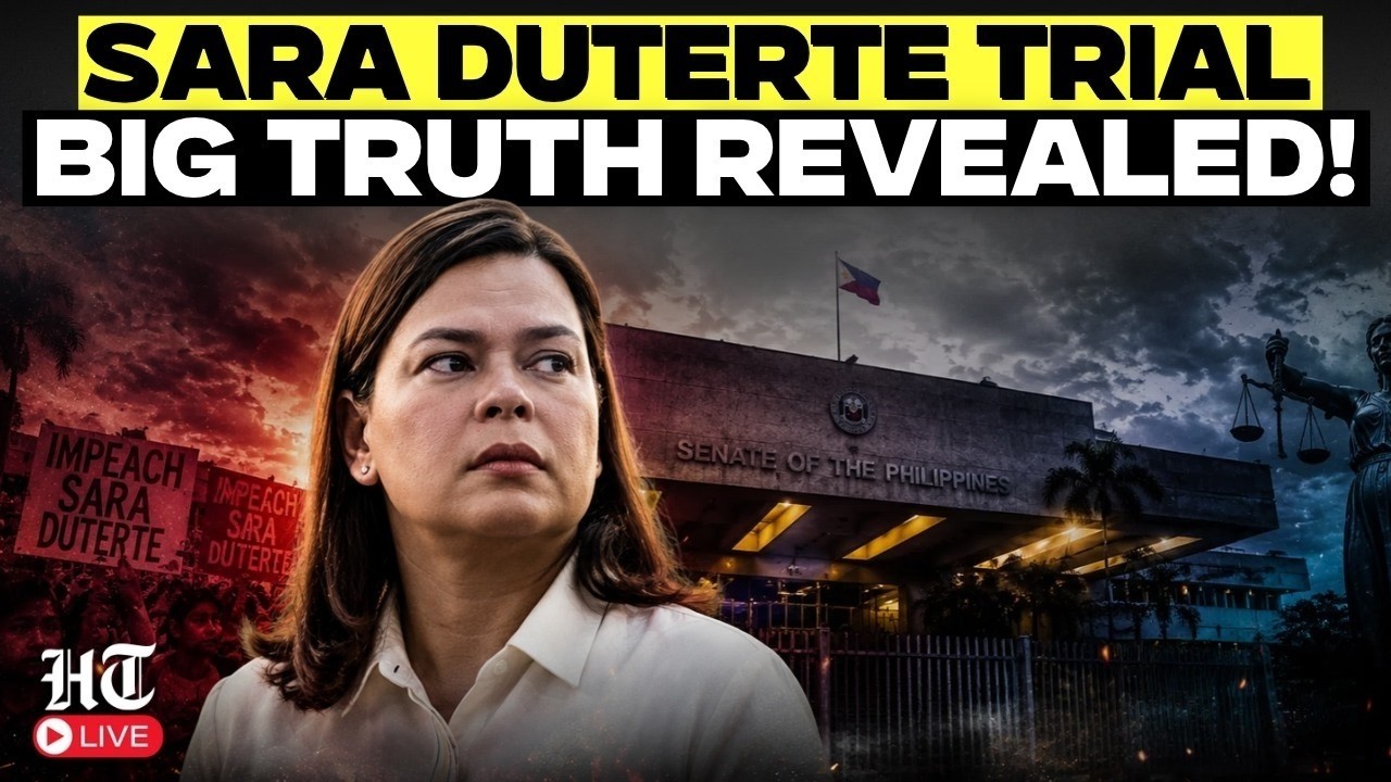 Sara Duterte Impeachment Trial | Philippines Senate Proceedings Underway | Philippines Senate LIVE