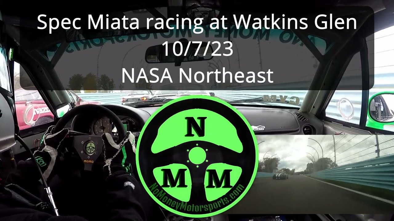 From Last Place to the WIN! Watkins Glen - Spec Miata Racing