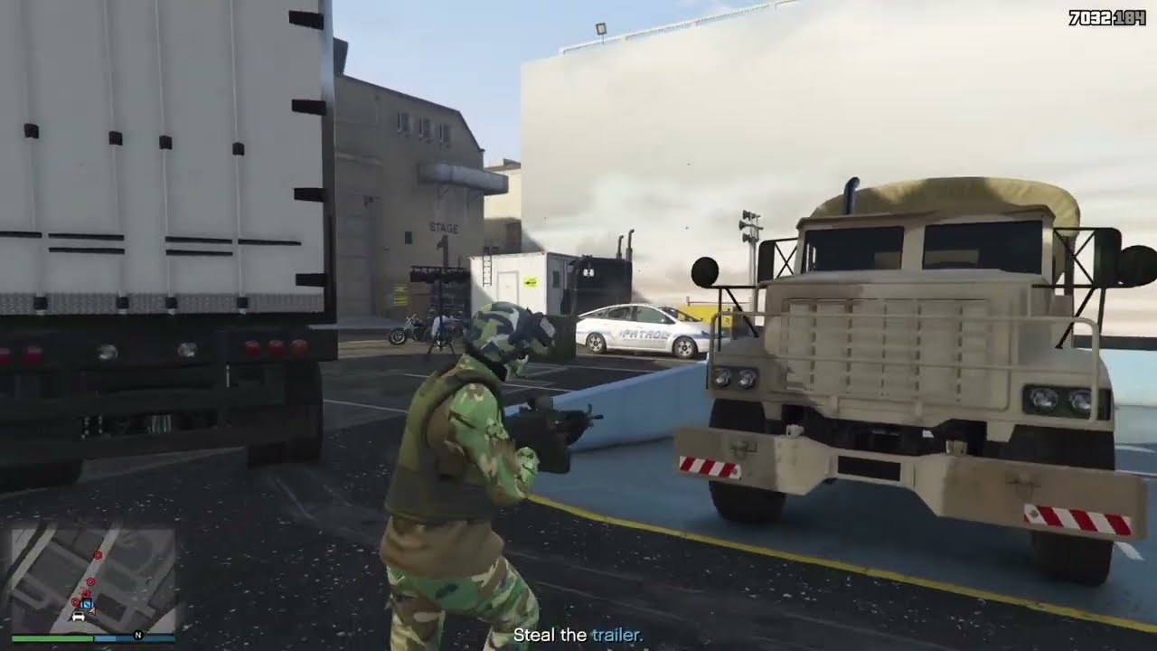 Grand Theft Auto V Mission ACCESS POINT Auto Shop