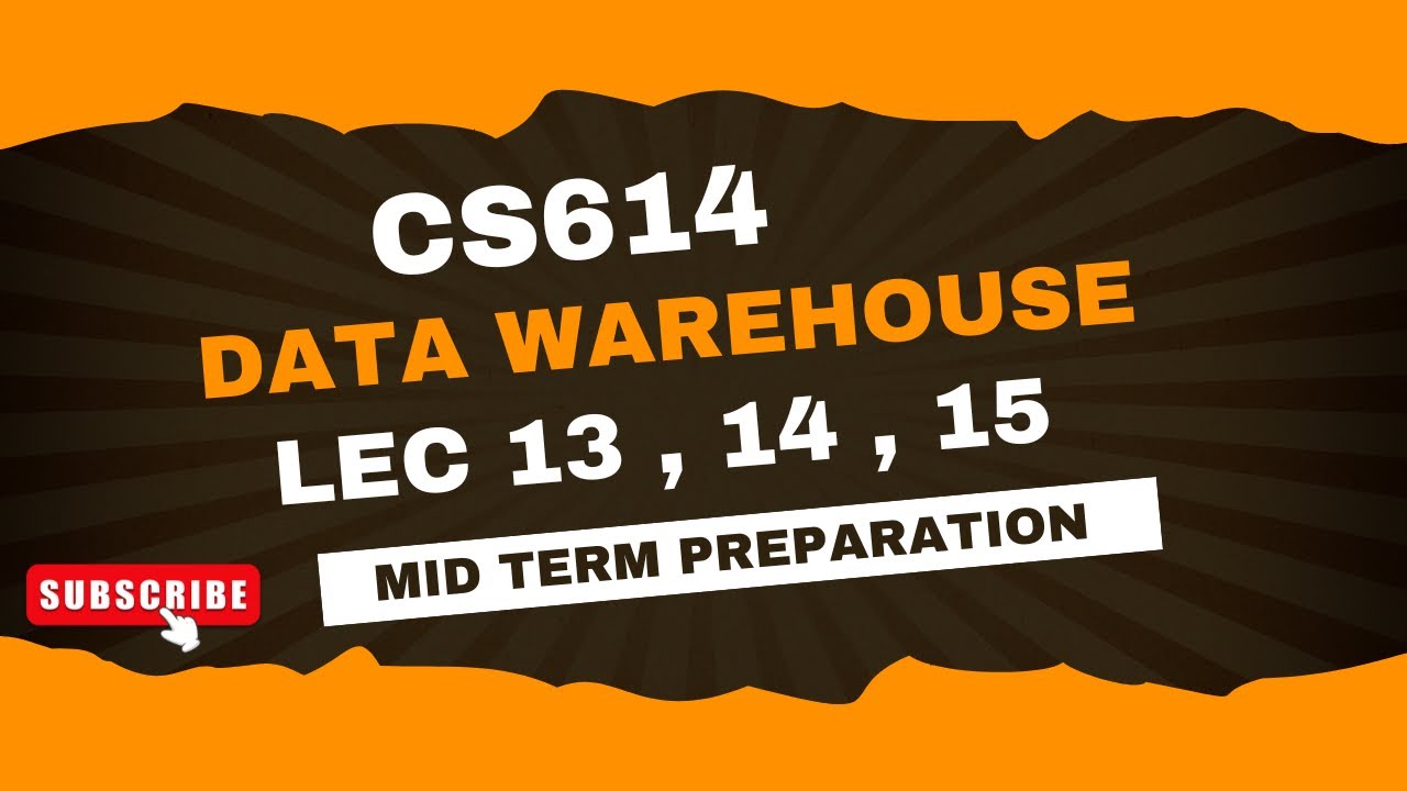 CS614 Lecture 13 to 15 | CS614 mid term preparation | cs614 short lectures | cs614 lecture 13,14,15