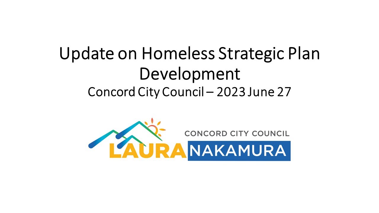 Update on the Homeless Strategic Plan development - City Council 2023 06 27