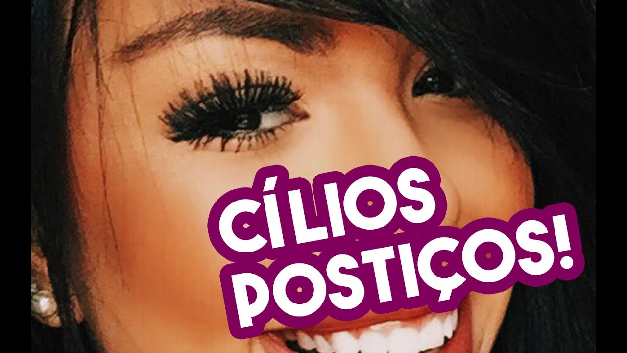 APRENDA COMIGO: COMO COLAR CÍLIOS POSTIÇOS - Por Nathália Nogueira