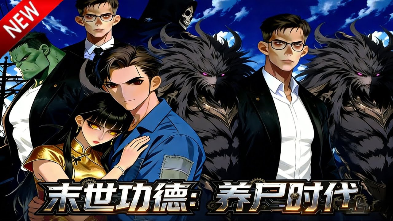 💥【新番上线】林寒穿越末世，觉醒功德养尸系统，收服灵智白僵小白，炼化丧尸组建僵尸军团，建基地、搞生产、拓商业！《末世功德：养尸时代》全集 Multi SUB #热血 #漫剧 #动漫魔女