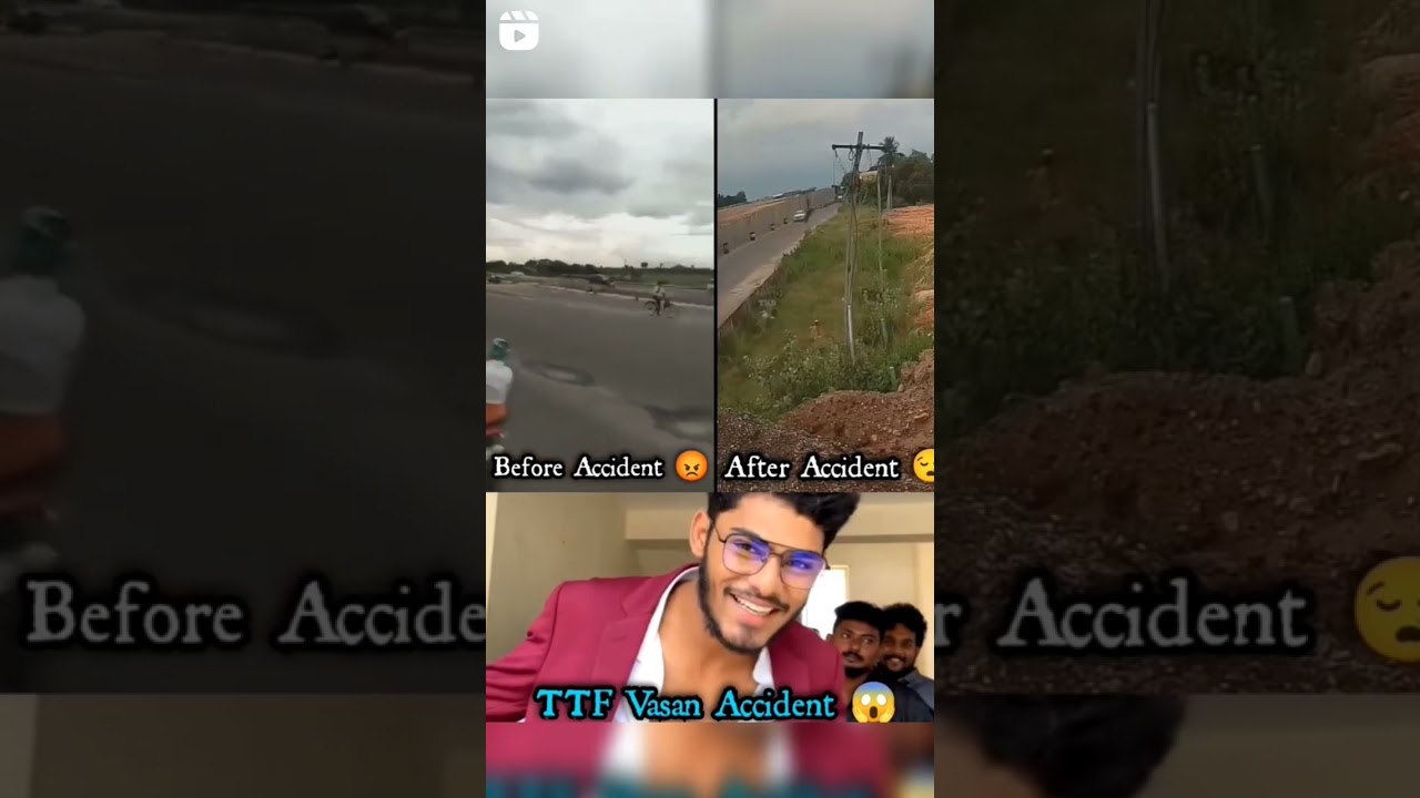 ttf vasan accident live video😞 @TwinThrottlers_TTF