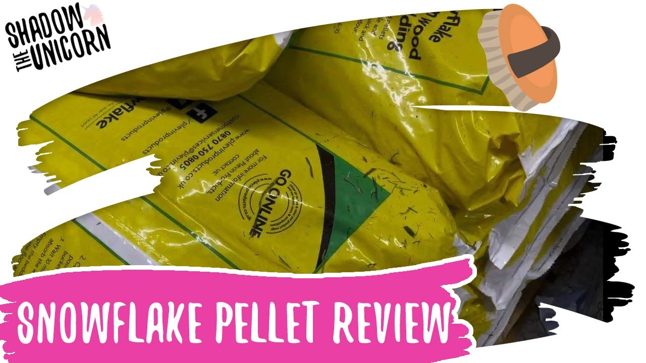 Snowflake Pellet Horse Bedding Review | Shadow the Unicorn