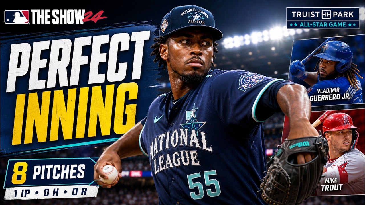 MLB The Show 24 Gameplay | RTTS | All-Star Glory! Strikeouts and Big Plays