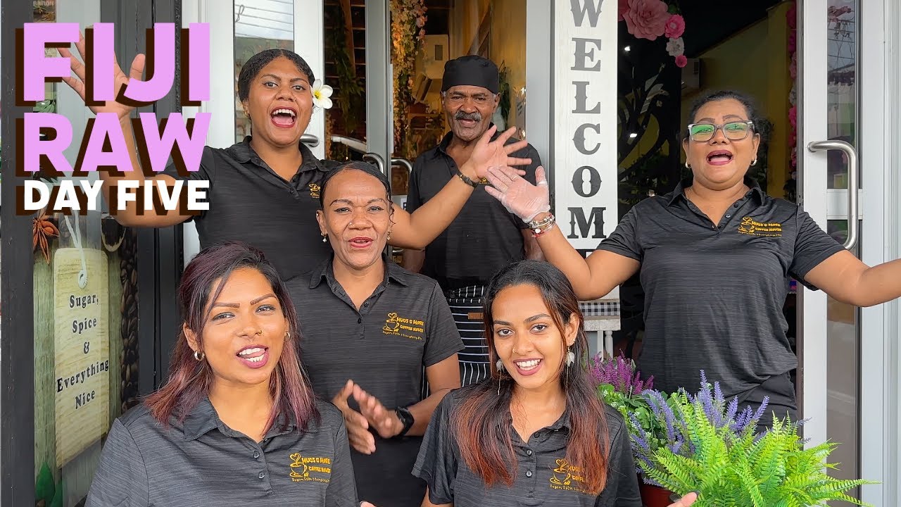 FIJI RAW - Day Five. I stopped in Sigatoka Town for a coffee and all of this happened!