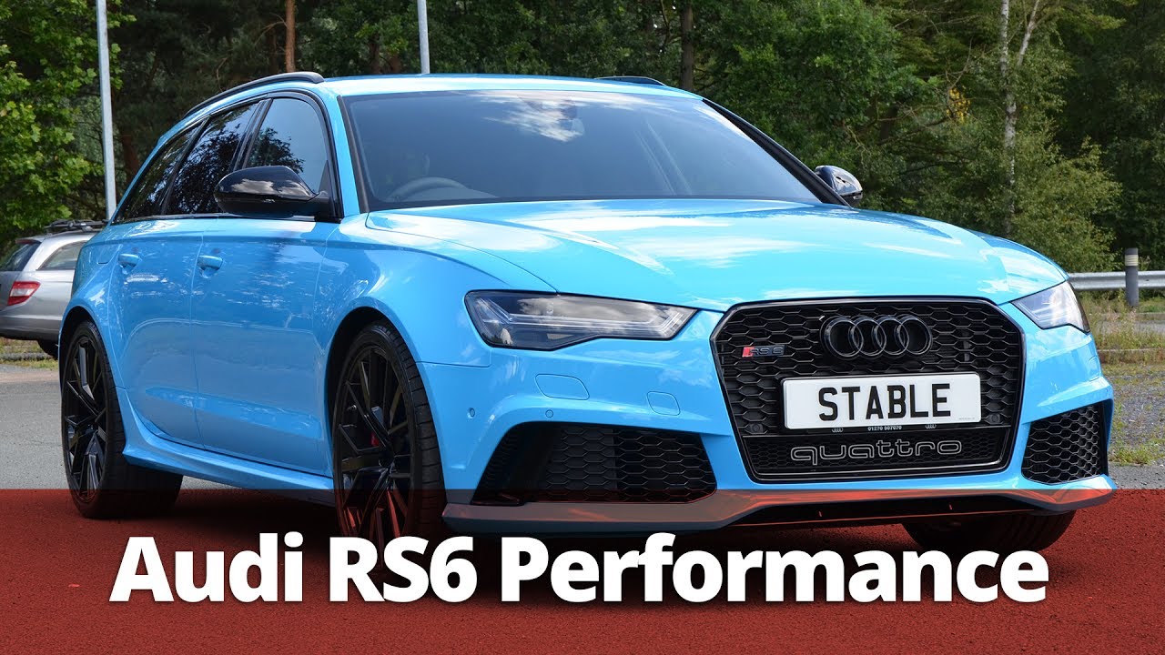 2017 Audi RS6 Performance walk around | Porsche Riviera Blue
