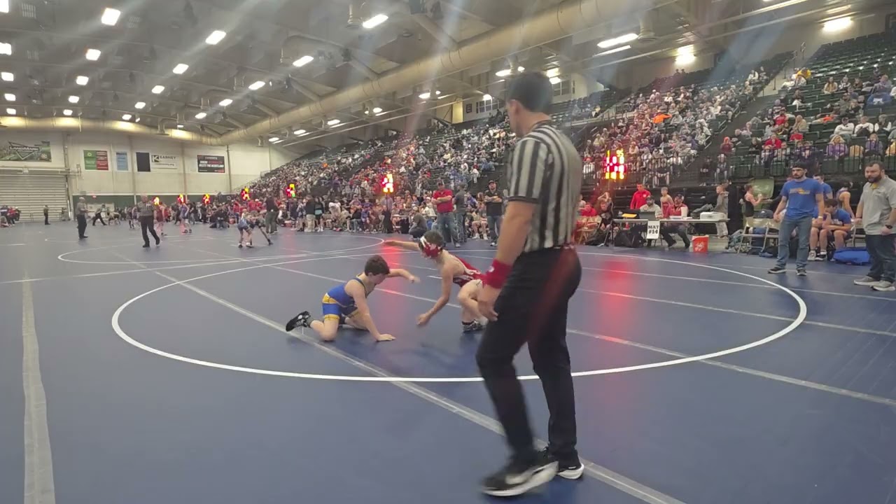 Wahoo Middle School versus Randolph AAU state dual  2026