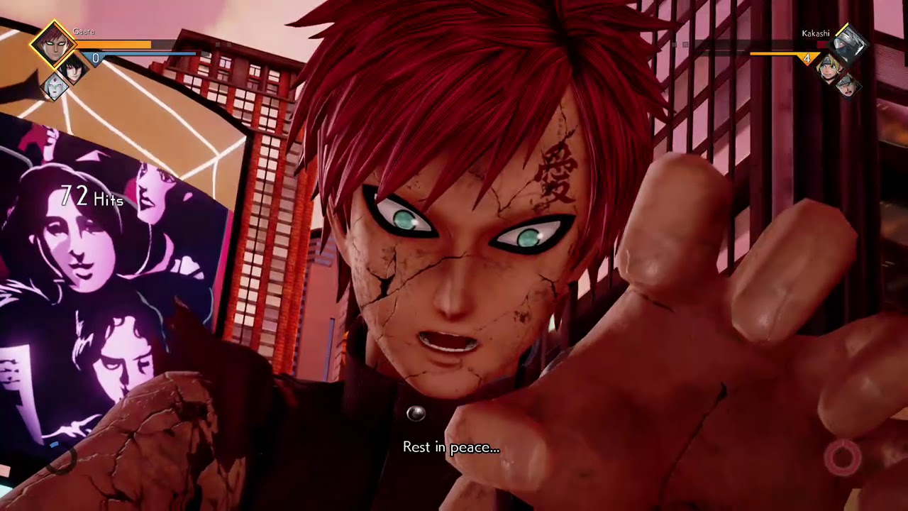 Jump Force gameplay Gaara
