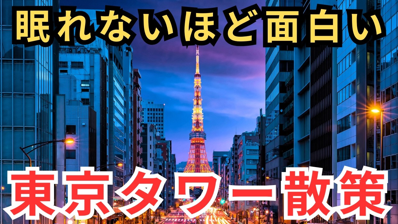【総集編】東京タワー周辺の歴史探索ミステリー