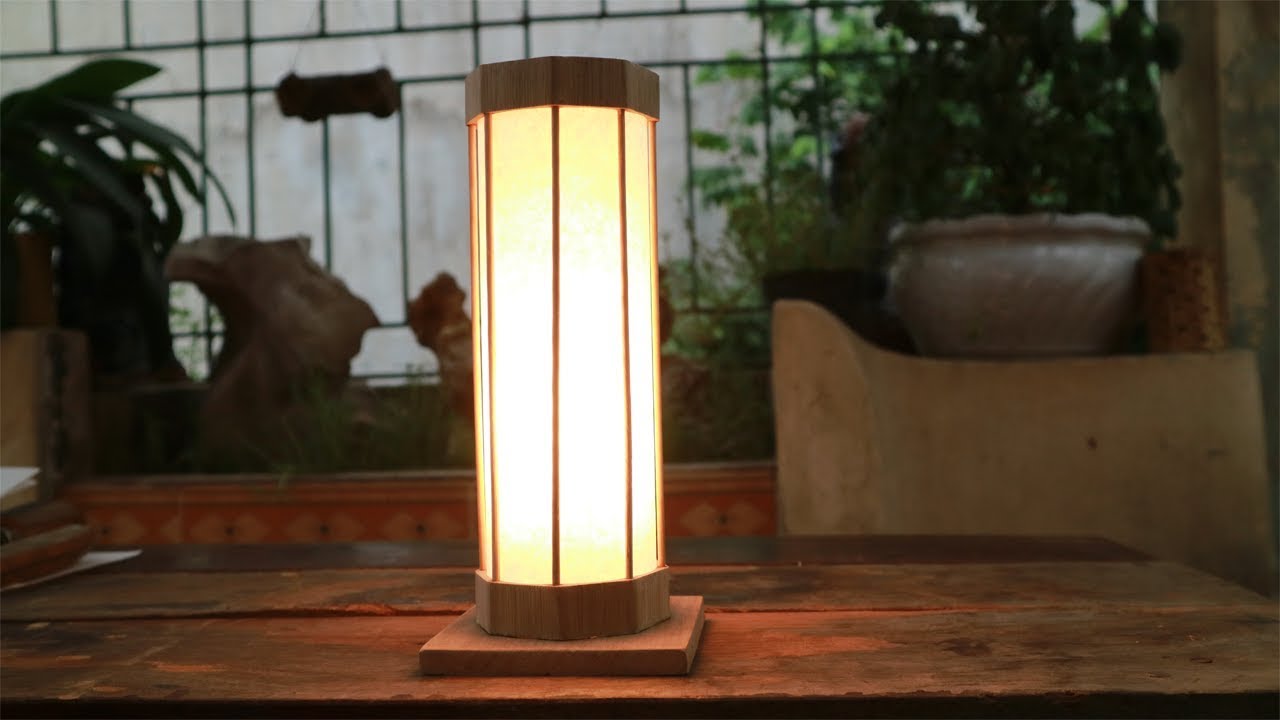 How To Make Lamp for Bedroom with Bamboo - Bamboo Furniture
