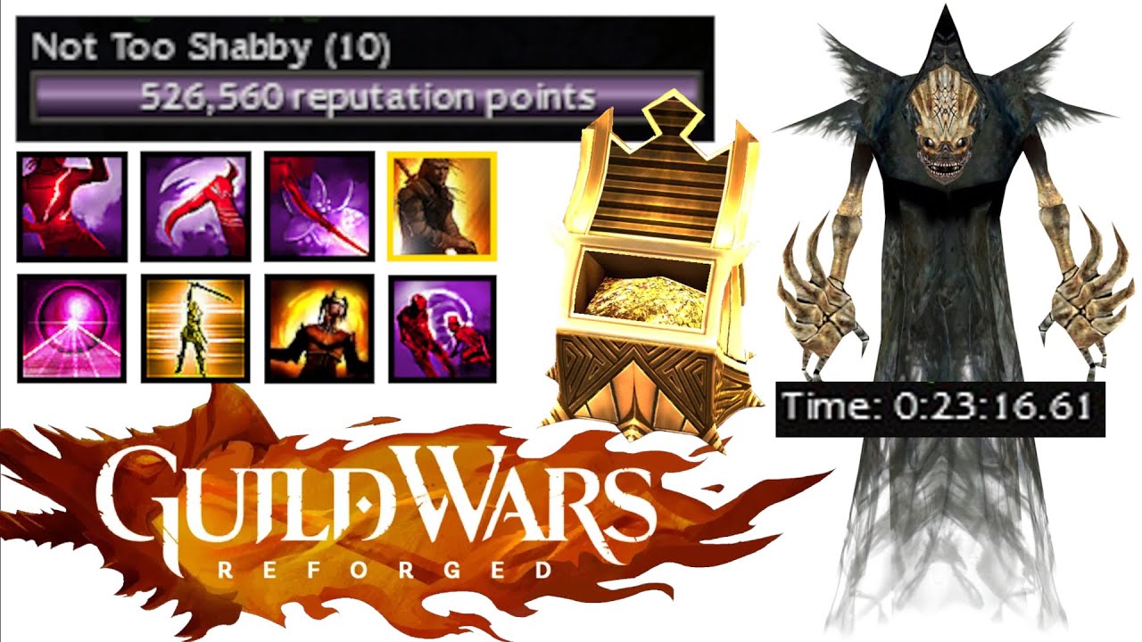 SoO Shards of Orr HM with heroes in 23:16 - Warrior PoV - Guild Wars Reforged