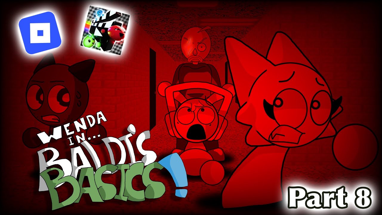 Wenda in Baldi’s Basics! (Part 8) | A Roblox My Movie Animation 