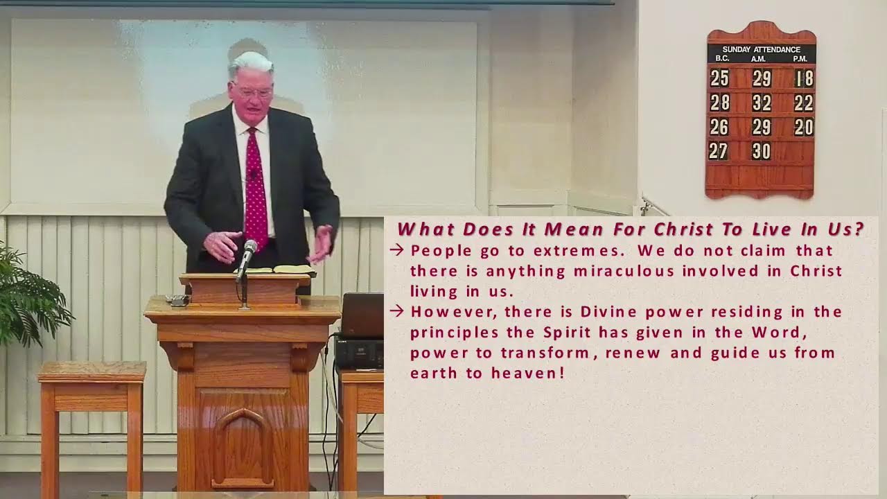 What Does It Mean For Christ To Live In Us?