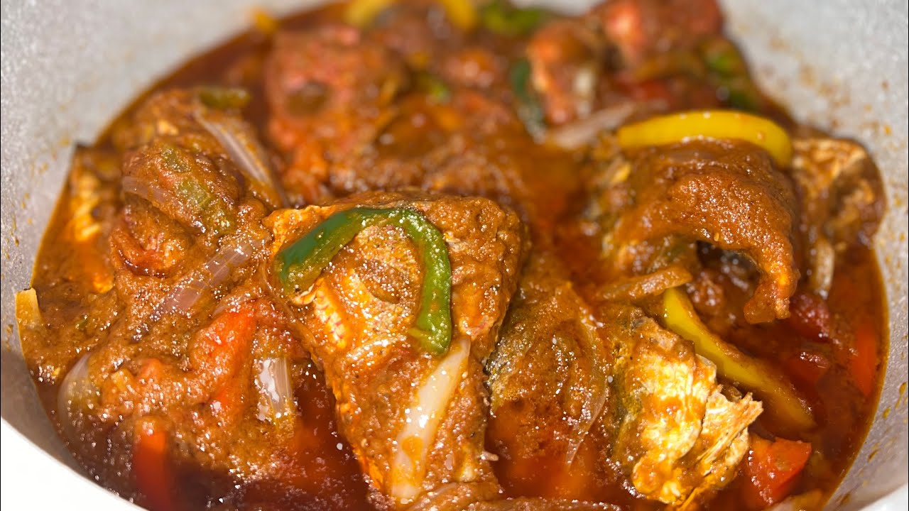 Healthy Ghana Fish Stew | Authentic Ghana style fish Gravy | Fish Stew