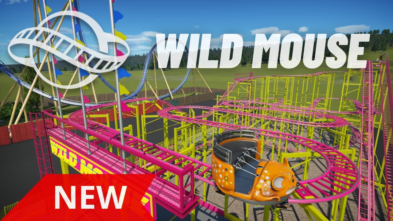 Mini-Tutorial Part 14 - How To Build Realistic Wild Mouse Coasters In Planet Coaster (Timelapse)