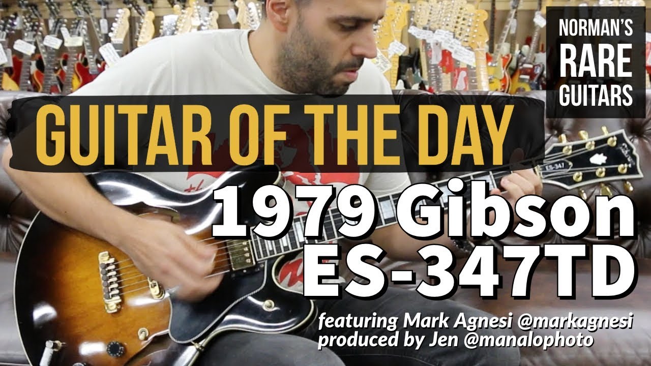 Guitar of the Day: 1979 Gibson ES-347TD | Norman's Rare Guitars