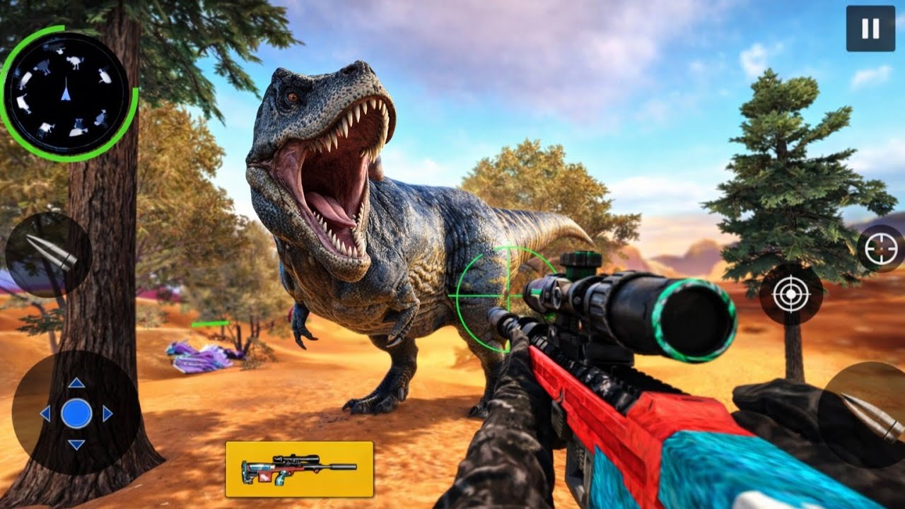Wild Animal Hunter 3D: Survive the Dinosaur Kingdom: New Android Gameplay #10