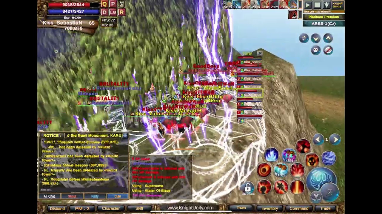 KNIGHT UNITY MAGE PK-KISSOFFWAR TEAM- SEBASTIANREU