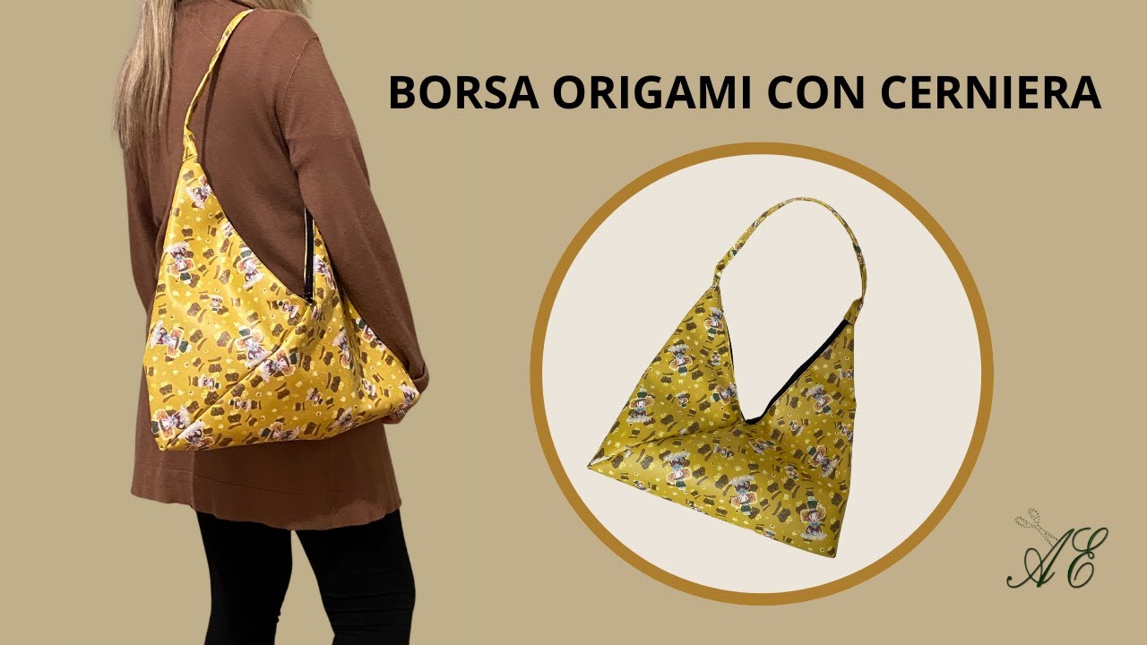 Come Realizzare una Borsa Origami con Cerniera: Tutorial Passo-Passo 