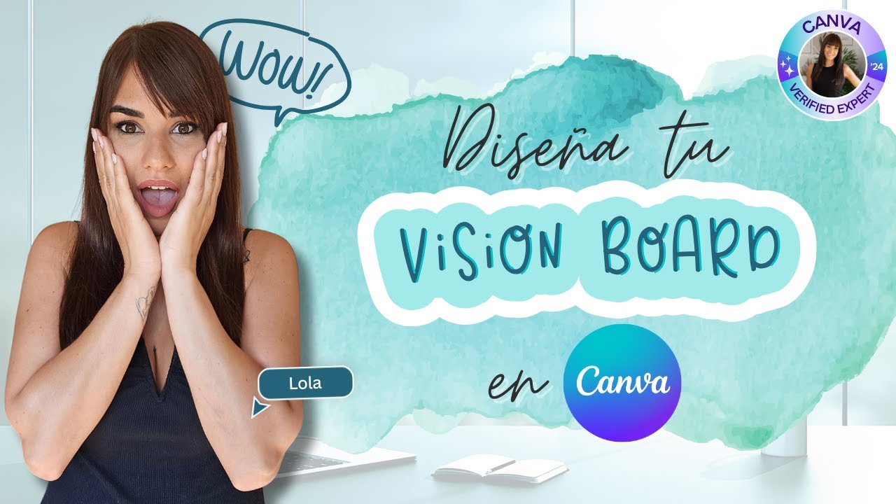 💥Tutorial Canva💙 | Diseña tu Vision Board personalizado