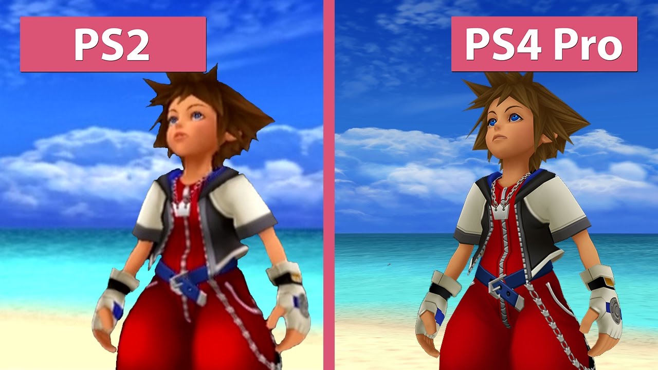 Kingdom Hearts &ndash; PS2 vs. PS3 vs. PS4 vs. PS4 Pro 4K UHD Graphics Comparison
