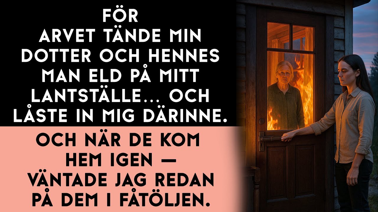 Min avlidne makes ord räddade mitt liv när min dotter tände eld på mitt hus