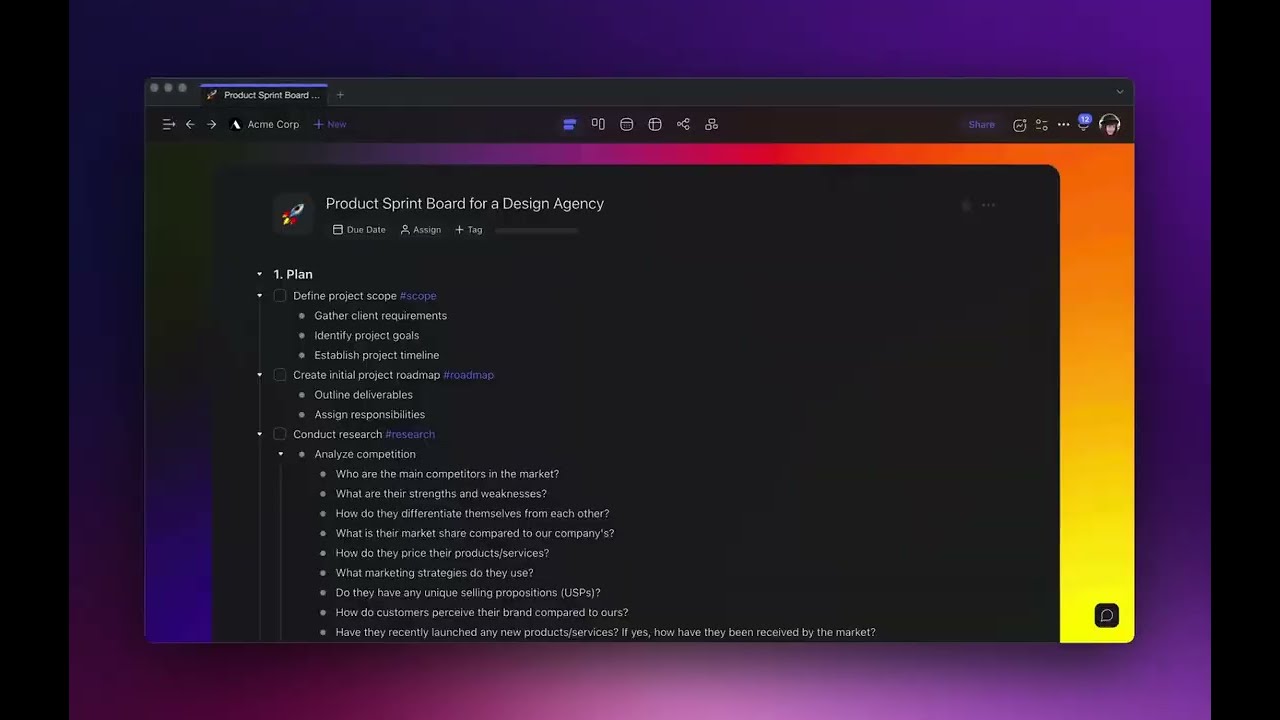 Publish Projects & Custom Templates with Taskade AI