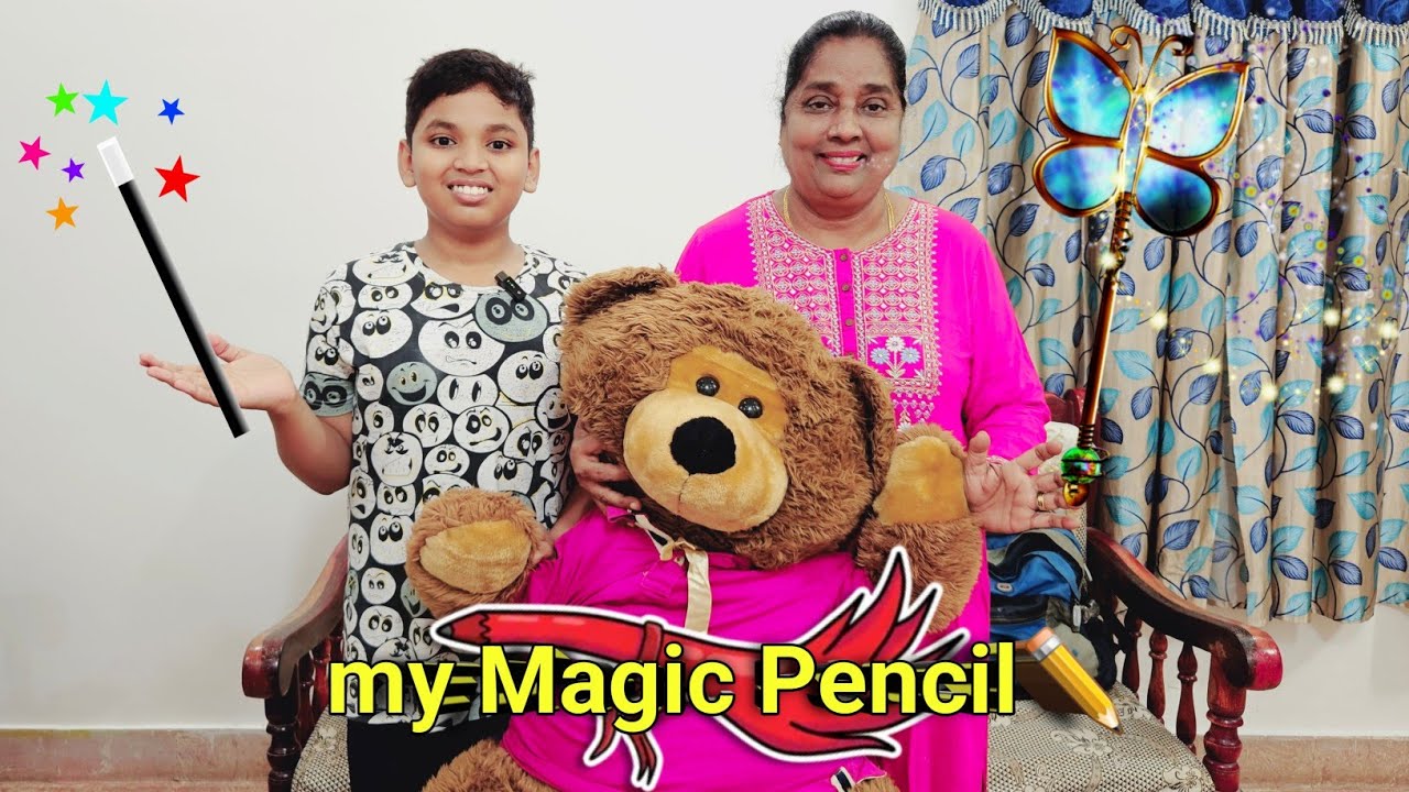 my Magic Pencil🪄✏| comedy video | funny video | Monika miniature cooking