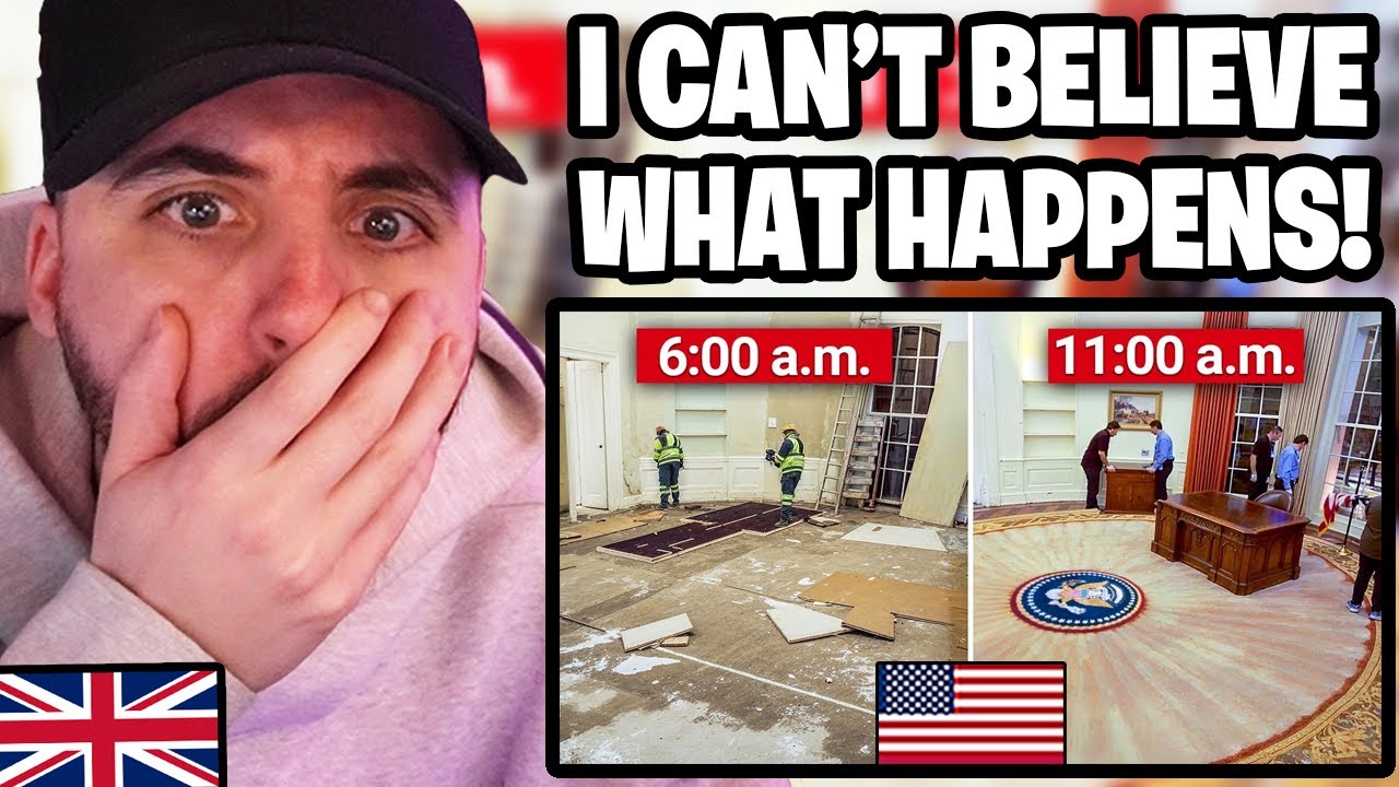 Brit SHOCKED at What Happens Inside the White House on Inauguration Day