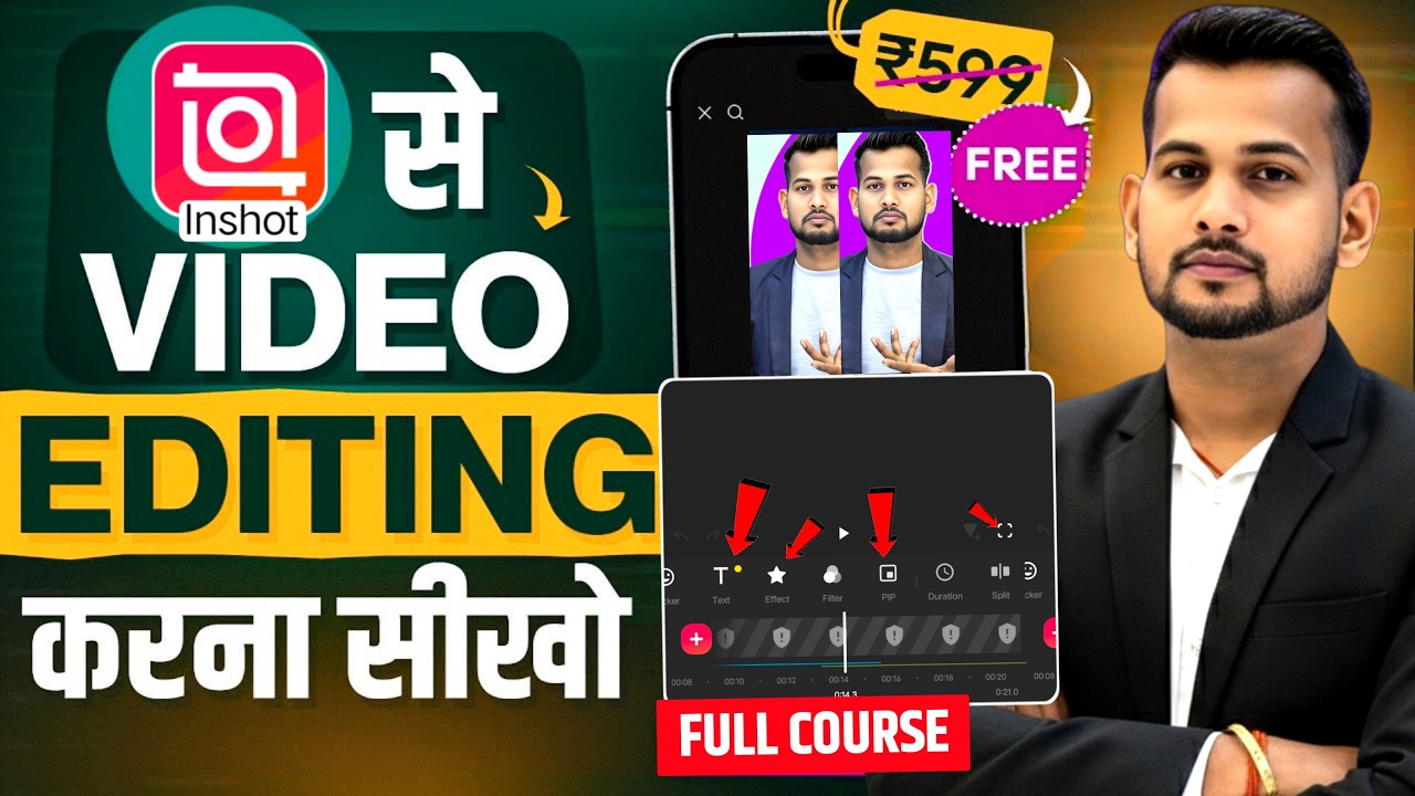 InShot App Se Video Editing Kaise Kare | Step-by-Step Tutorial 2025 || Inshot Video Editor