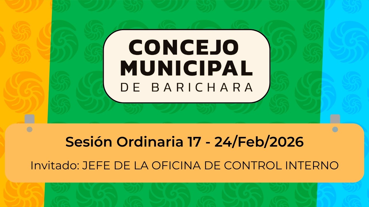 17ma. SESION ORDINARIA - JEFE DE CONTROL INTERNO