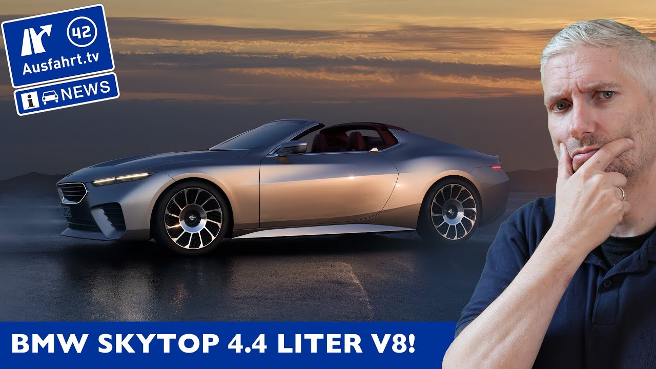 BMW Skytop der exklusivste Roadster von BMW bekommt einen 4.4 Liter V8 mit 625 PS!