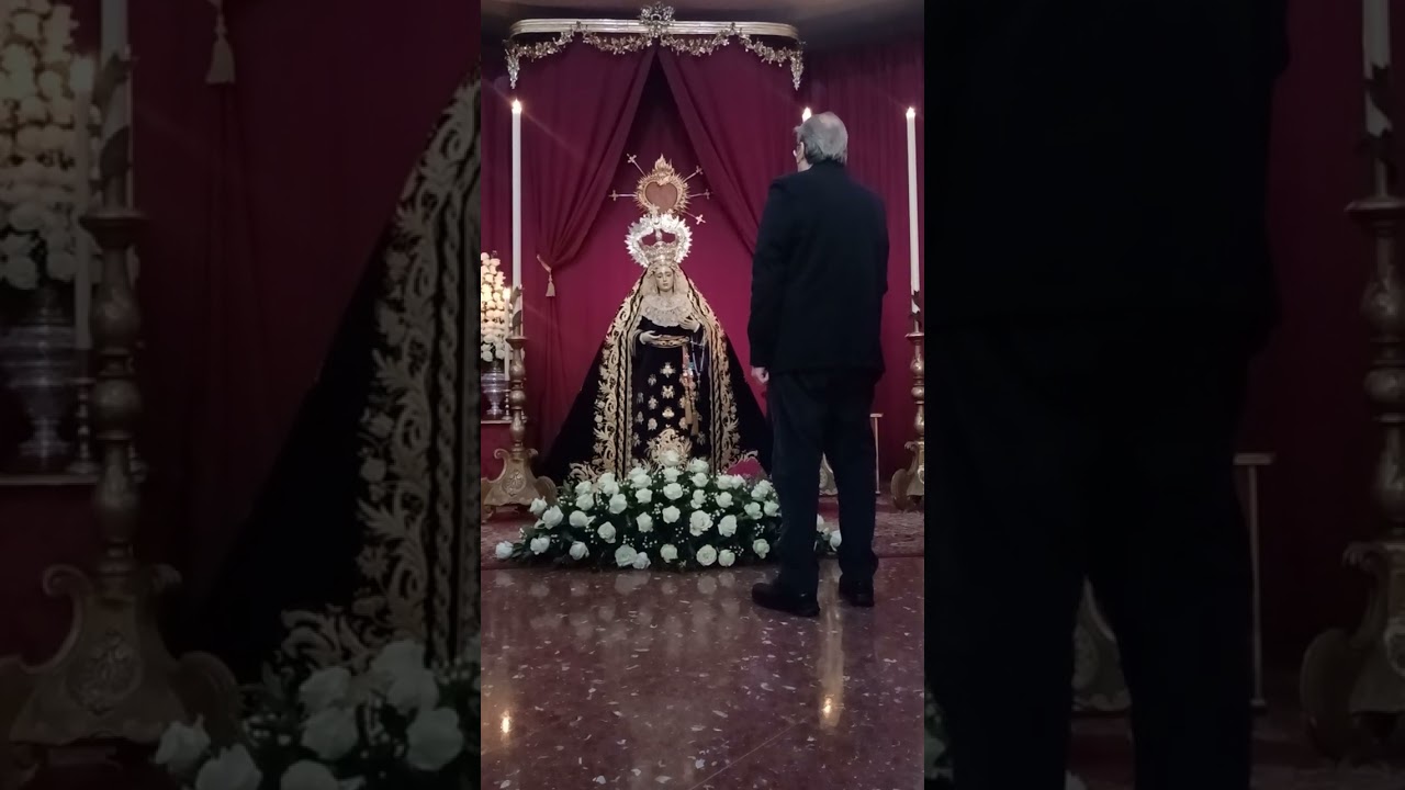 Besamanos Nuestra Señora del Loreto. Jerez 25 Febrero 2024. Mi padre